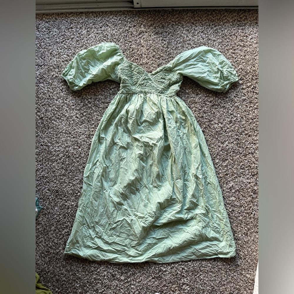 Green Maxi dress